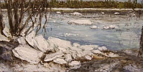 fine art landscape oil painting by Ed Wong-Ligda