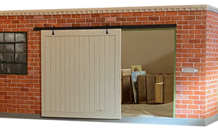 Tiny Lancscape Painting Storage Facility