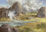 fine art landscape oil painting by Ed Wong-Ligda
