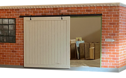 Tiny Lancscape Painting Storage Facility